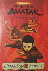Avatar A Lenda de Aang Livro 3 Fogo Vol. 1