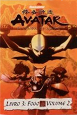 Avatar A Lenda de Aang Livro 3 Fogo Vol. 2