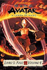 Avatar A Lenda de Aang Livro 3 Fogo Vol. 4