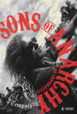 Sons Of Anarchy Os Indomáveis Terceira Temporada Box 4 Dvds